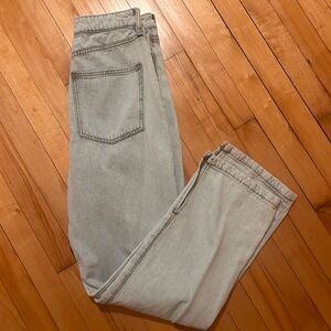 WeWoreWhat Mom Split Hem Jeans